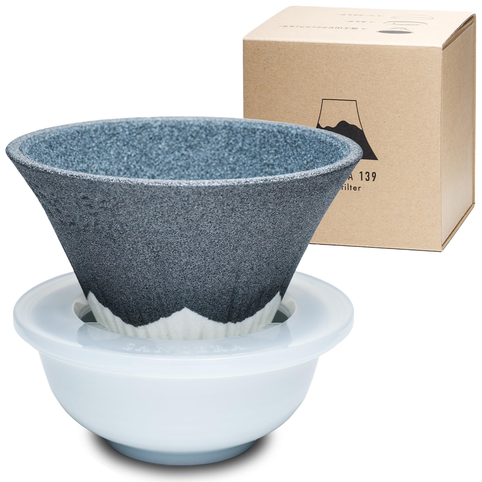 Amazon.com: Ceramic Reusable Coffee Filter Dripper Paperless